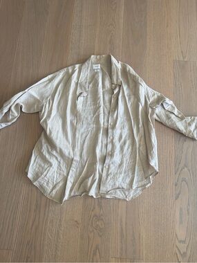 Aritzia linen top